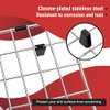 Kitchen Sink Protector Grid 28x14 Inch, Stainless Steel Sink Bottom