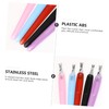 Outanaya 50pcs Cuticle Trimmer and Dead Skin Fork Tool Handle