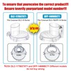 DFP-14NWBCT1 Replacement Food Processor Work Bowl Cover,Compatible with Cuisinart food