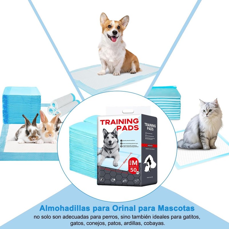 60*45cm Almohadillas Desechable para Entrenamiento para Perro 40 Piezas