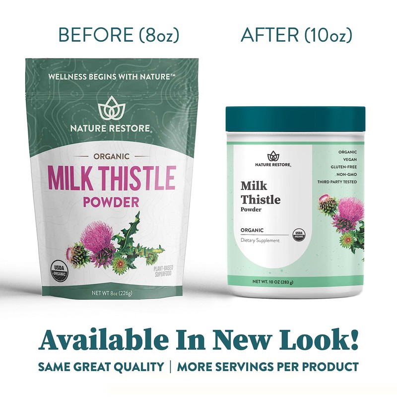 Nature Restore Nature Restore USDA Certified Organic Milk Thistle Seed