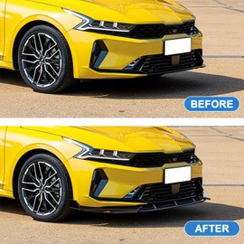 Front Bumper Lip Compatible with Kia K5 2021-2026 GT Line/GT/LX/LXS/EX