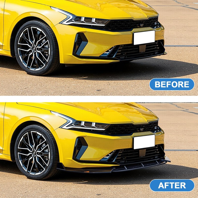 Front Bumper Lip Compatible with Kia K5 2021-2026 GT Line/GT/LX/LXS/EX