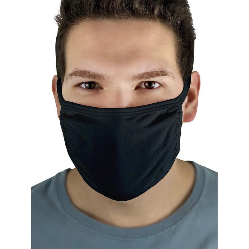 Fruit of the Loom Reusable Cotton Face Mask (Pack of