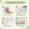 XZSKD Bath Toy Storage, Bathroom Toy Storage Bag with Multiple