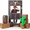 HAYVAN Foldable Western Party Decorations, 7 Pieces Western Decor