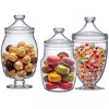 Amazing Abby - Keep - Acrylic Apothecary Jars (3-Piece Set,