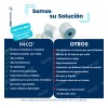 50 Rollos Papel Térmico 80x70 Color Azul Impresora 80mm Color