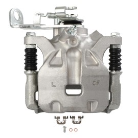 SCITOO 19B7155 Rear Left Disc Brake Caliper w/Bracket Fit For Mazda For 3 2014-2016,For Mazda For 3 Sport 2014-2016, Single Piston