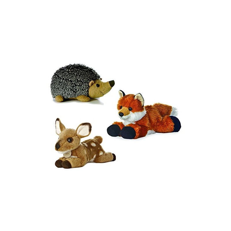 Aurora Howie Hedgehog Foxie Fox Miyoni Fawn Mini Flopsie 8"