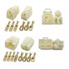 Lsgoodcare 472Pcs 6.3MM 1 2 3 4 6 8Pin Automotive