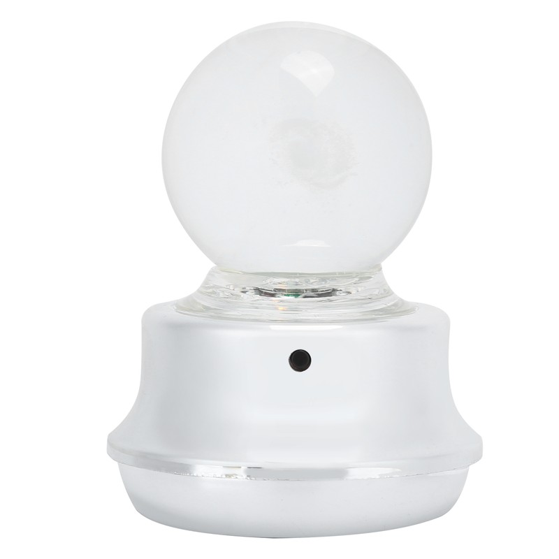 Crystal Ball Musical Box with Light Rotating Holiday Birthday Present