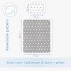 5 Piece Baby Bedding Duvet Pillow with Covers & Jersey