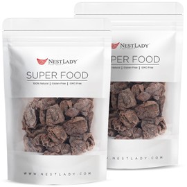 NESTLADY Japanese Dried Sweet Seedless Plums 45g (2 Packs, 90g in Total) - 100% Natural, healthy snacks, suitable for everyone, seedless plum, NON GMO, Vegan