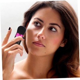 Baluue Portable Retractable Foundation Makeup Brush for Women Versatile Cosmetic and Purple for Daily Use and Professional Application