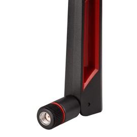 Superbat WiFi Antenna with RP-SMA Male Connector, 2.4GHz 5GHz 5.8GHz Dual Band Antenna for PCI-E WiFi Network Card USB Wireless Camera Router Hotspot etc. 2pcs