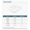 DAVID ARCHY Men's Briefs Micro Modal No Fly Underwear Support