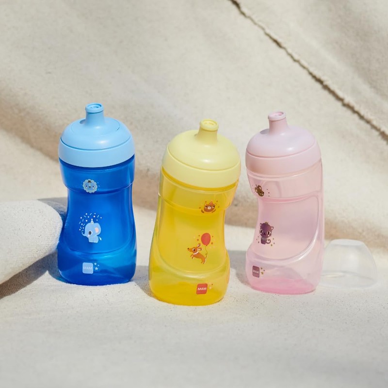 MAM Sports Cup with Spout 12+ Months 330ml Pink