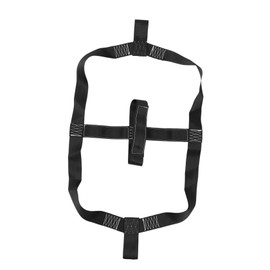 Ciieeo 1Pc Rear Wheel Fixing Strap Black Motorbike Transportation Tie Down Belt for Secure Transport Lightweight Durable Design Easy Operation for Motorcycle Parking