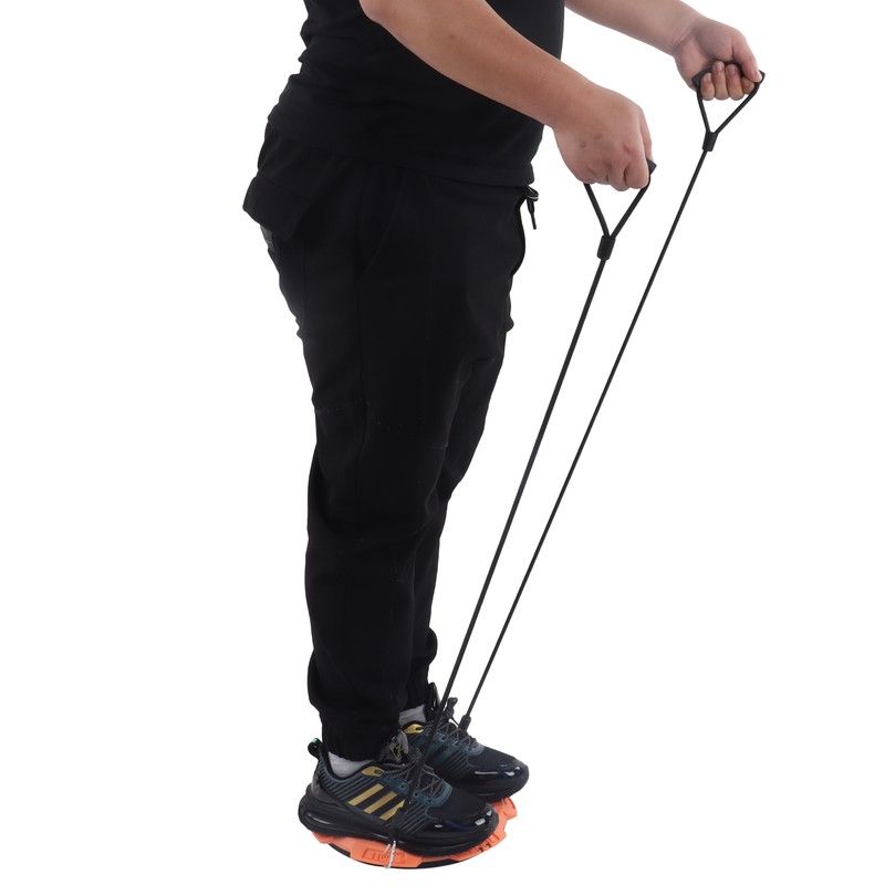 Waist Twisting Disc with Pull Rope Aerobic Exercise Board Body