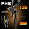 PORPHIS Automotive Refinishing Spray Gun PHS-135 Middle Pressure 1.3mm Nozzle