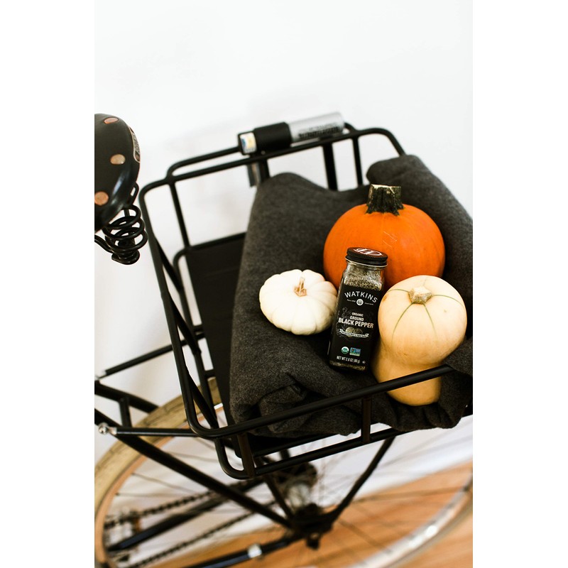 Watkins Gourmet Organic Spice Jar, Ground Black Pepper, 2.8 Ounce