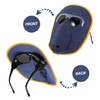COHEALI Welding Helmet with Adjustable Strap Cowhide Protective Gear for