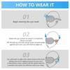 Henyall 20 Pack Eye Mask for Sleeping,Blackout & Breathable Sleep