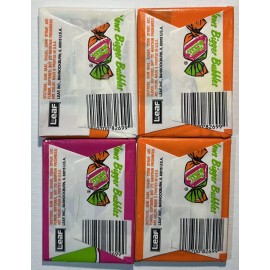 1 Unopened Wax Pack 1988 Leaf Baseballs Greatest Grossouts 9 Sticker Card Pack