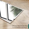VocalStar Frameless Bathroom Mirror, 16" x 24" Rectangle Wall Mirror