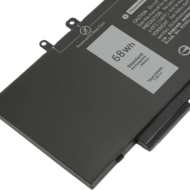 68Wh GJKNX Laptop Battery Compatible for Dell Latitude 5480 5580