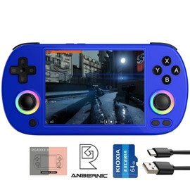 Airuidas RG 40XXH Handheld Game Console rg40xxh 4.0'' IPS Screen Supports 5G WiFi Bluetooth HDMI and TV Output New Emulator RG40XX H