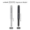 Ballpoint Pen Uni-Ball One zento 0 5mm Signature Metallic Black