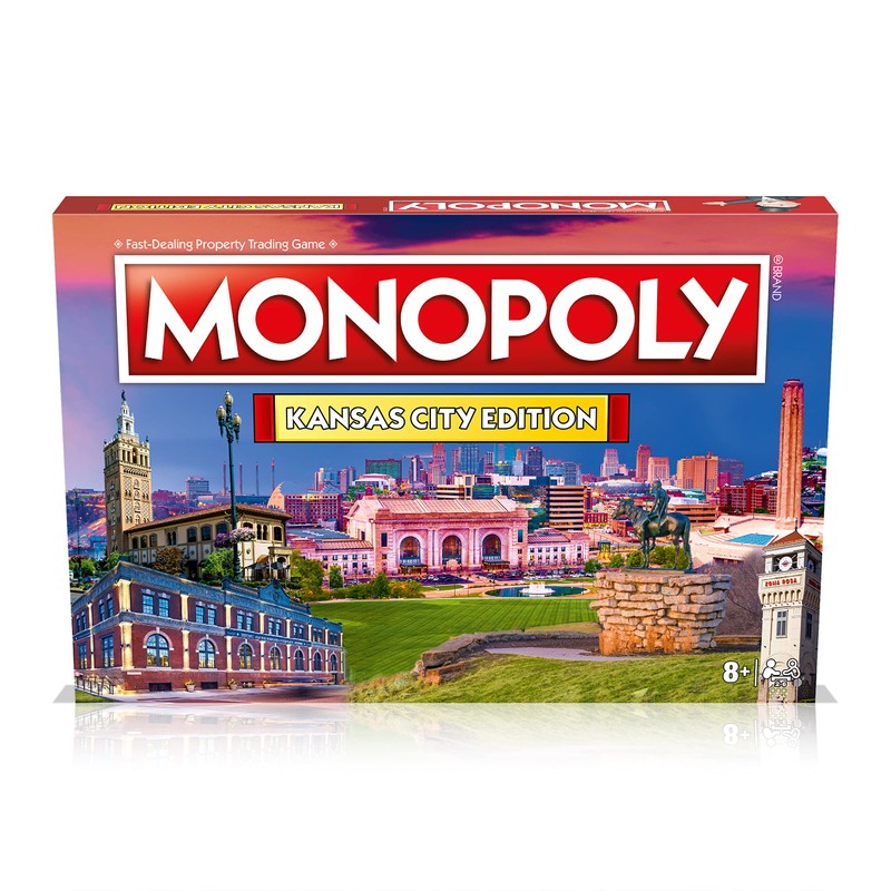 Monopoly Board Game Kansas City Edition: 2-6 Players Family Board