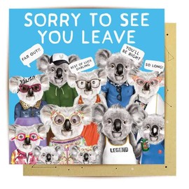 La La Land Greeting Card Sorry To See You Leave