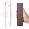 MOROBOR Zinc Alloy Flush Pull Handles, 2pcs Embedded Sliding Door