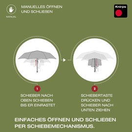 Knirps Horizon Manual Umbrella, darkblue