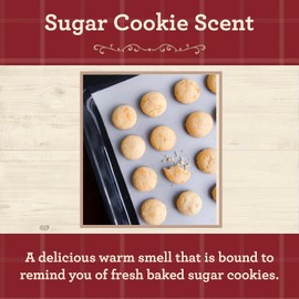 Our Own Candle Company Homemade Sugar Cookie Scented Mason Jar Candle, 100 Hour Burn Time, Made in The USA - 13 Ounces