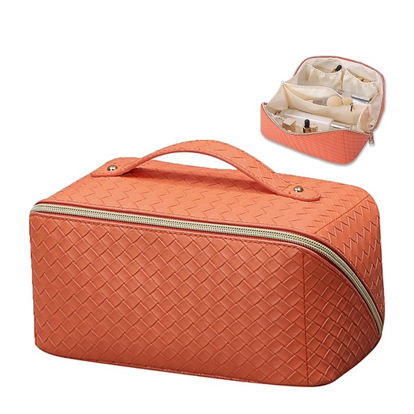 BAKLUCK Makeup Bag Large Capacity Travel Cosmetic Bag with Compartment