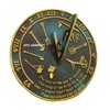 IOTC ARMOURY Beautiful Brass Garden Sundial Kiss of The Sun