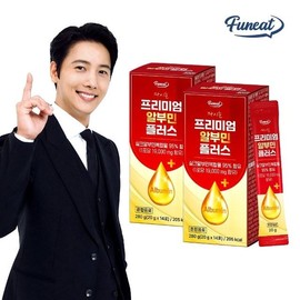 퍼니트 프리미엄 마시는 알부민 플러스 14포 x 2박스 (총 28포) Furnit Premium Drinking Albumin Plus 14 Packs x 2 Boxes (Total 28 Packs)