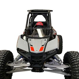 Clearly Tough’s Polaris RZR RS1 Half Windshield | Scratch Resistant | The Ultimate in Side by Side Versatility! Easy on and Off. Premium Lexan MR10 w/Hard Coat. Made in America!