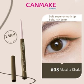 CANMAKE Creamy Touch Liner 1.5mm 0.09 g Eyeliner Lipliner Makeup Cosmetic:_08 Matcha Khaki