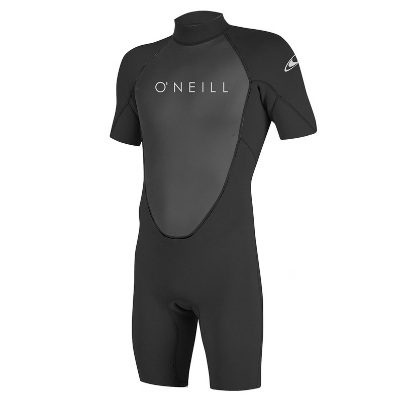 O'Neill Men's Reactor-2 2mm Back Zip Short Sleeve Spring Wetsuit,