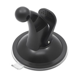 jose2015 17mm TPU Ball Mount Suction Cup, Windshield Suction Cup Mount GPS, GPS Mount for Nuvi Drive Dezl RV GPS Black