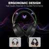 Redragon H314 RGB Gaming Headset - Wired Computer Headset with
