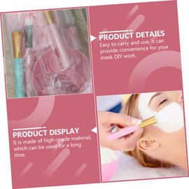 Beavorty Essential Mask Mixing Bowl Set 12pc Diy Mask Tool Kit with Bowl Stirring Rod Home Salon Friendly