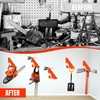 Jeogejin Chainsaw Hanger, 2 Pack Chainsaw Wall Mount, Heavy Duty