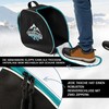 GREMEX Ski Boot Bag with Helmet - Waterproof Ski Boot