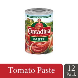 CONTADINA Tomato Paste, 12 Pack, 6 oz Can